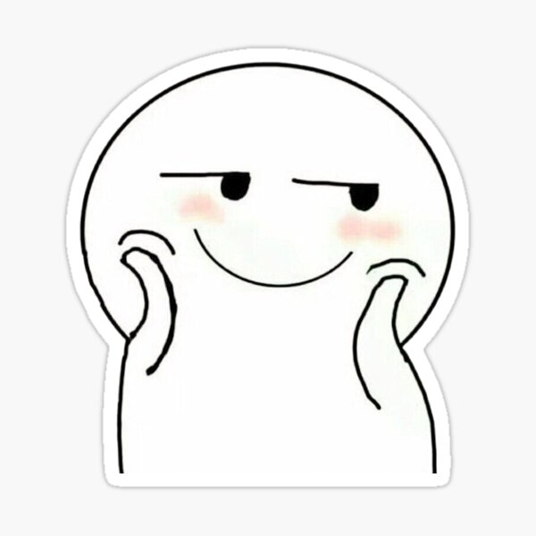 Shy face cartoon Shy face cartoon