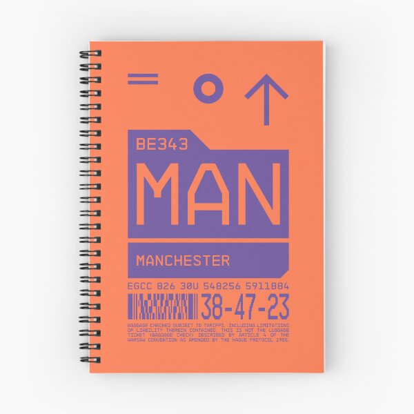 Item preview, Luggage Tag C - MAN Manchester England UK designed and sold by VoodooCircus.