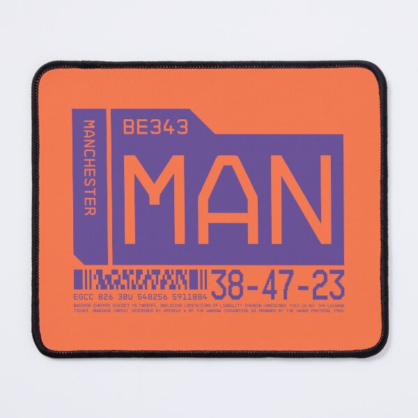 Item preview, Luggage Tag C - MAN Manchester England UK designed and sold by VoodooCircus.