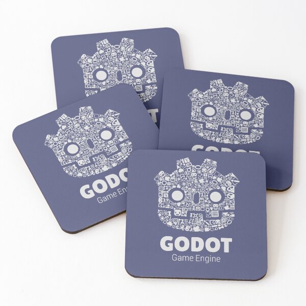 Item preview, Godot - Nodes White designed and sold by RafaLagoon.