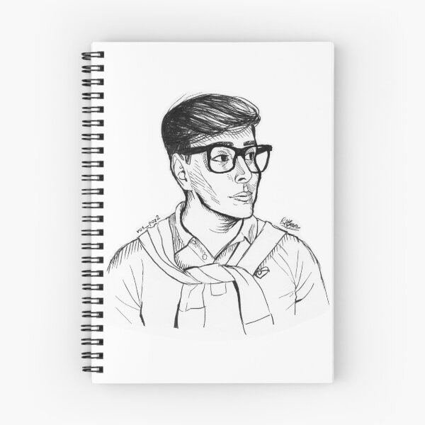 Item preview, Patton Sanders Brush Pen Illustration - Sanders Sides designed and sold by Rosalynd Byass.