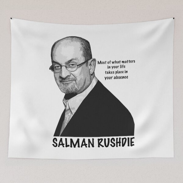 Item preview, Salman Rushdie designed and sold by Kunal Smart.