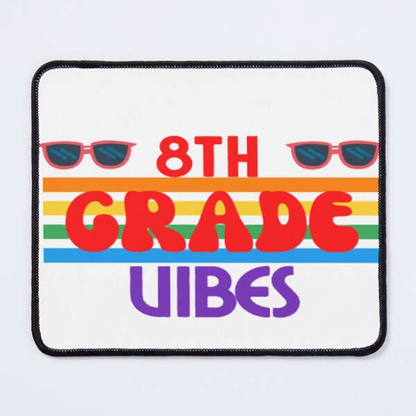 Item preview, Eight Grade Vibes Only, Back To School, Rainbow designed and sold by ImaginedCo.