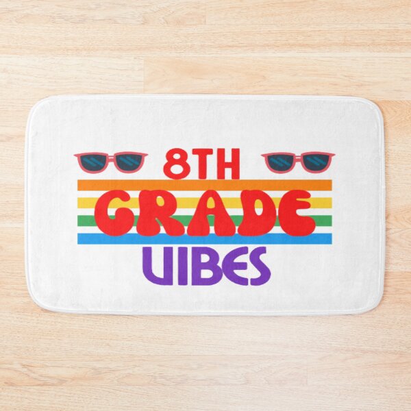 Item preview, Eight Grade Vibes Only, Back To School, Rainbow designed and sold by ImaginedCo.