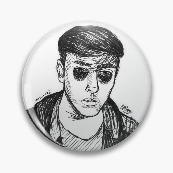 Item preview, Virgil Sanders Brush Pen Illustration - Sanders Sides designed and sold by Rosalynd Byass.