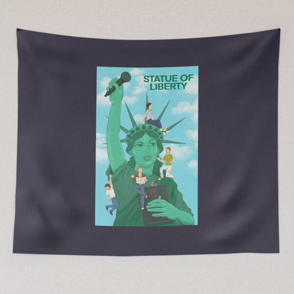 Item preview, Active Energetic Live Performance Ska Pop Dub Xtc Statue Of Liberty Cute Gifts designed and sold by AnoaEthelesical.