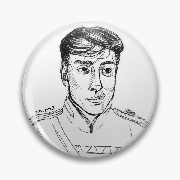 Item preview, Roman Sanders Brush Pen Illustration - Sanders Sides designed and sold by Rosalynd Byass.