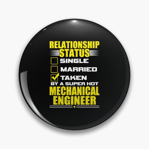 Item preview, Funny His Her Gift Mechanical Engineer Relationship Status designed and sold by haselshirt.