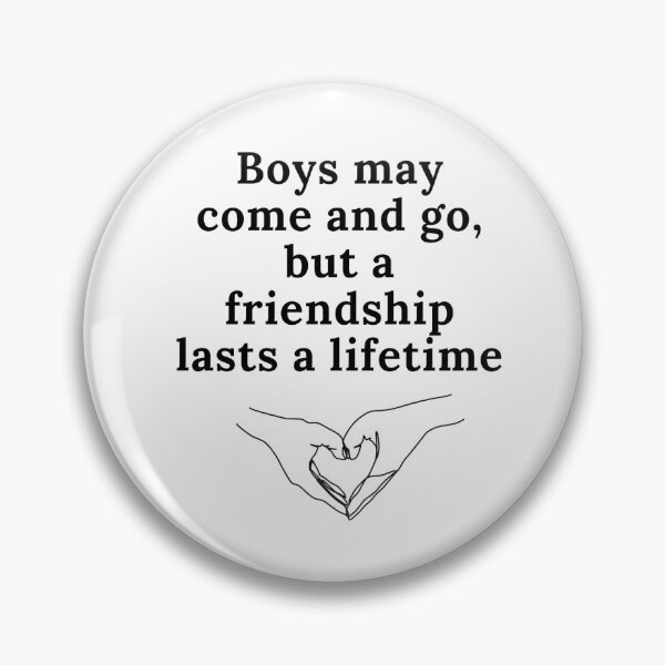 Item preview, Boys come and go - friendship designed and sold by skillylilly.