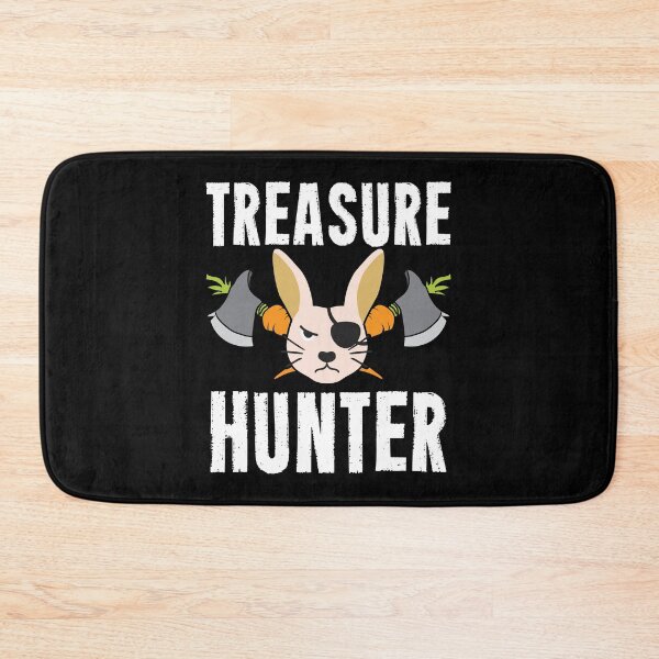 Item preview, Treasure Hunter Bunny Funny Easter Egg Hunting designed and sold by haselshirt.