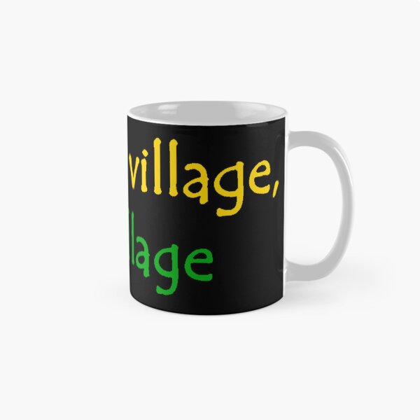 Item preview, Derrière Village y'a Village  West African French Street Slang Quote  designed and sold by Tony Cisse.