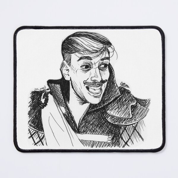 Item preview, Remus Sanders Brush Pen Illustration - Sanders Sides designed and sold by Rosalynd Byass.