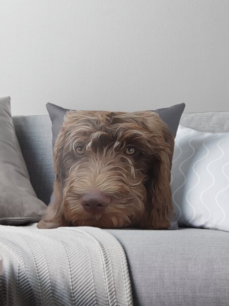 Item preview, Labradoodle Dog  designed and sold by Happy Dog Doodles.
