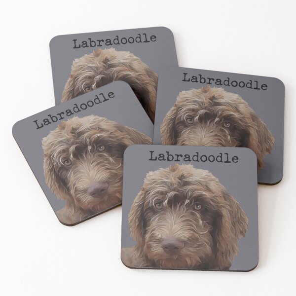 Item preview, Labradoodle Dog  designed and sold by Happy Dog Doodles.