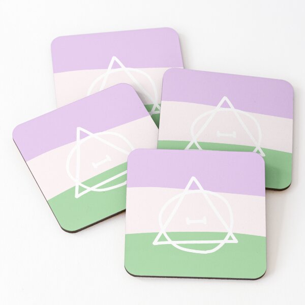 Item preview, LGBTQ+ Genderqueer thelta-delta therian designed and sold by Lunar-OwO-Angel.