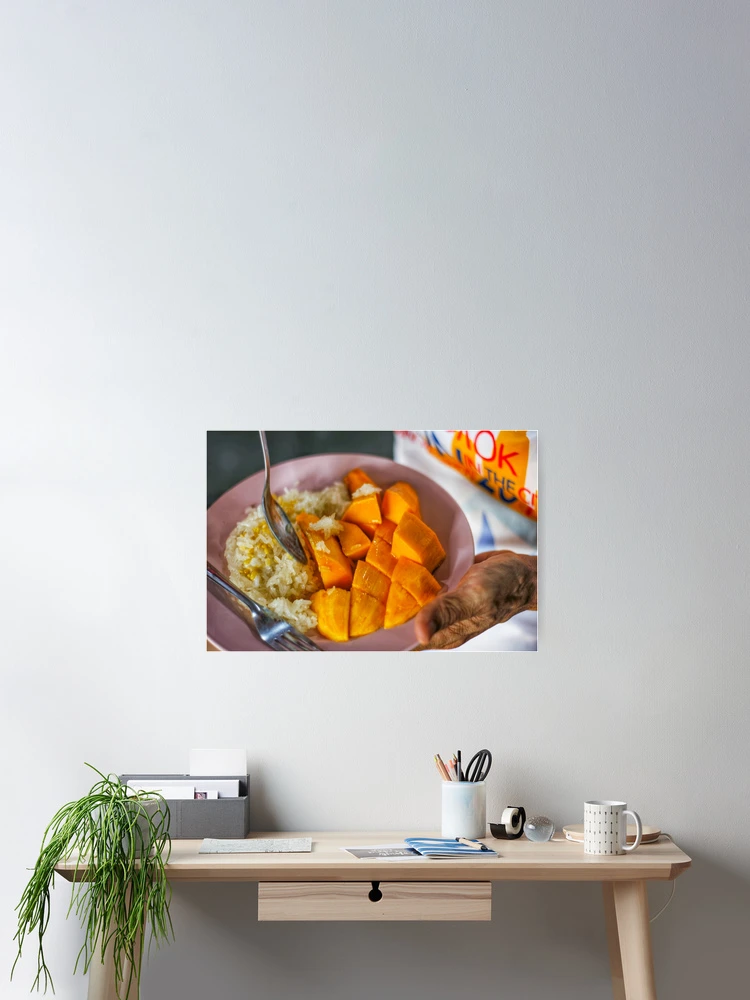 Thumbnail 2 of 3, Poster, Mango Sticky Rice designed and sold by March Rider.