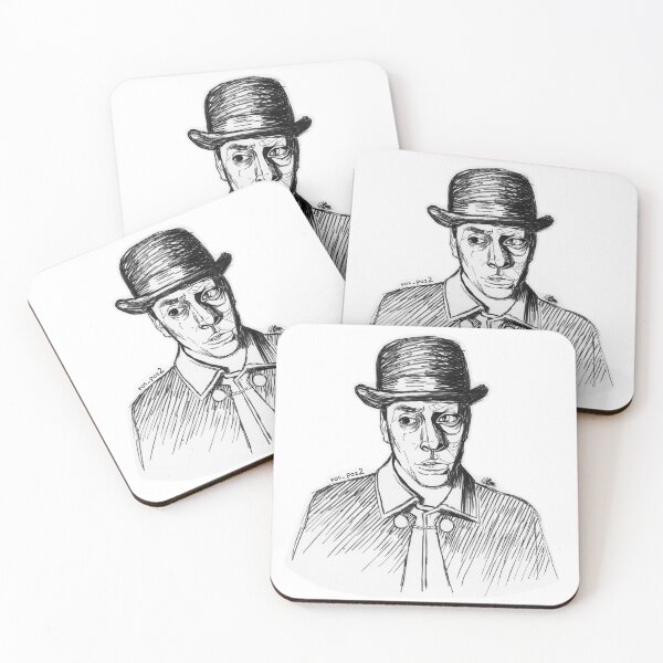 Item preview, Janus Sanders Brush Pen Illustration - Sanders Sides designed and sold by Rosalynd Byass.