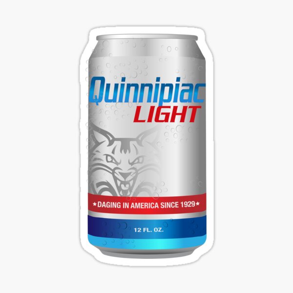 Quinnipiac Light Sticker
