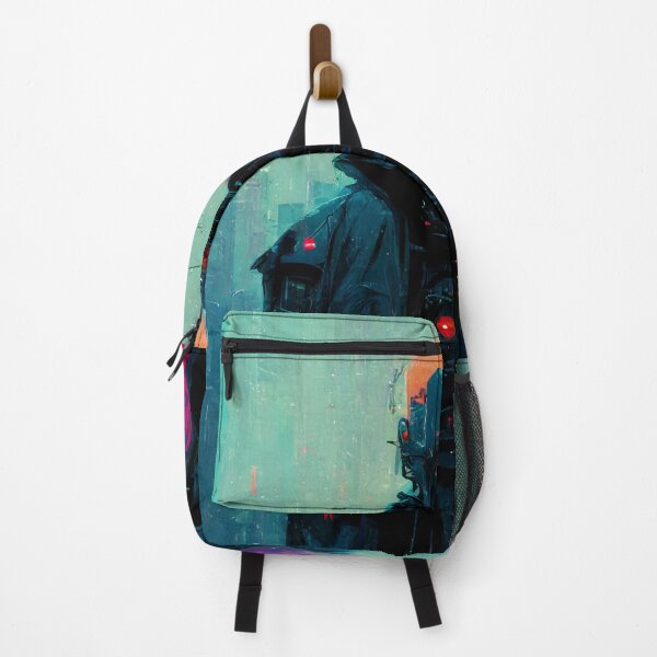Item preview, Cyberpunk Knight Stylized Portrait designed and sold by CyberStreetArt.