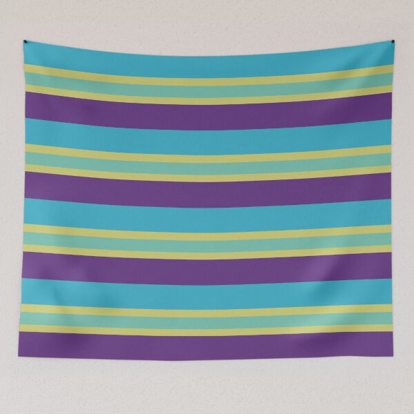 Item preview, Vintage Light Blue and Purple Horizontal Stripes designed and sold by S4Graphics.