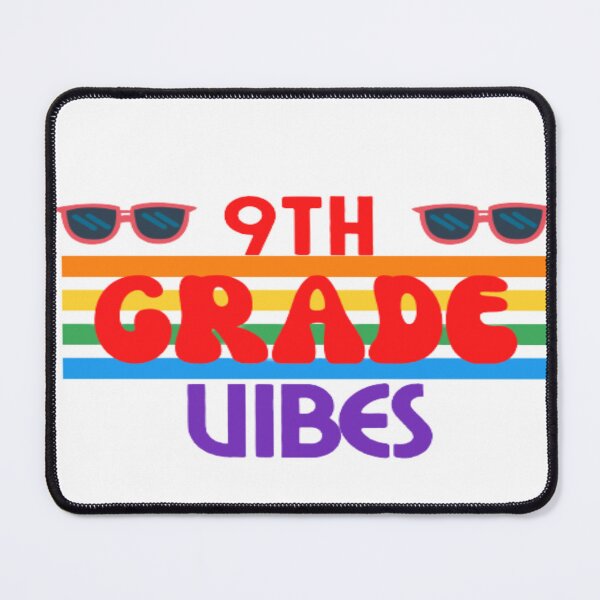 Item preview, Ninth Grade Vibes Only, Back To School, Rainbow designed and sold by ImaginedCo.