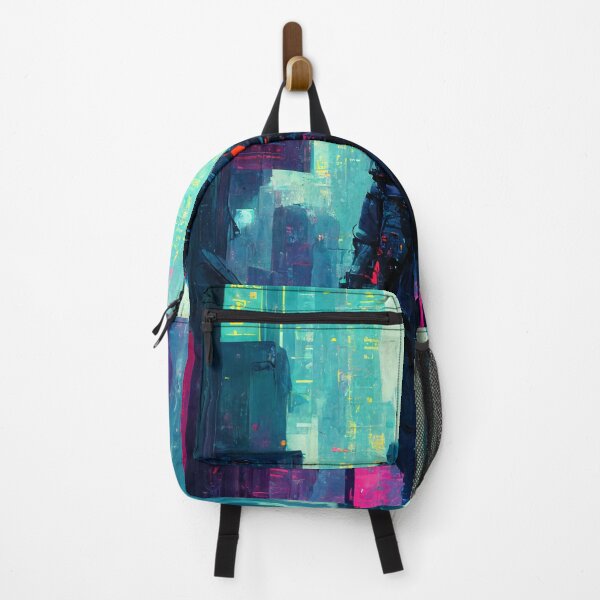 Item preview, Cyberpunk Warrior In The Streets designed and sold by CyberStreetArt.