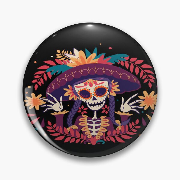 Item preview, Dia De Los Muertos Pattern designed and sold by joabaj.