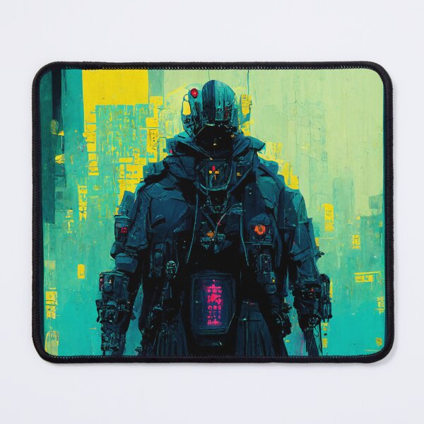 Item preview, Cyberpunk Warrior Concept Art designed and sold by CyberStreetArt.