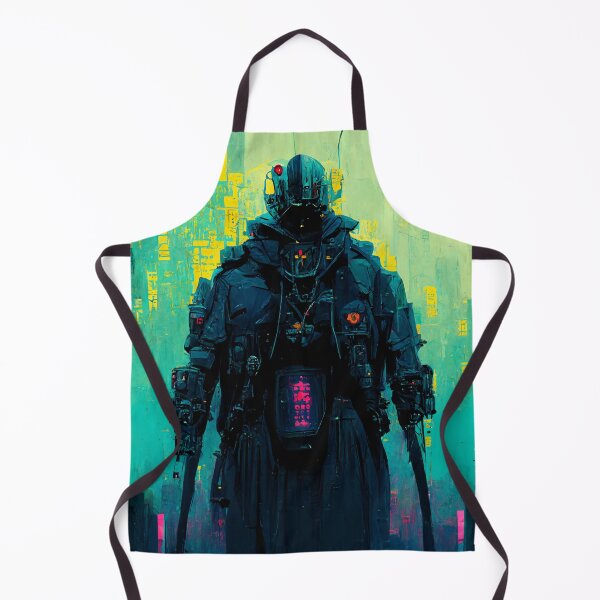 Item preview, Cyberpunk Warrior Concept Art designed and sold by CyberStreetArt.