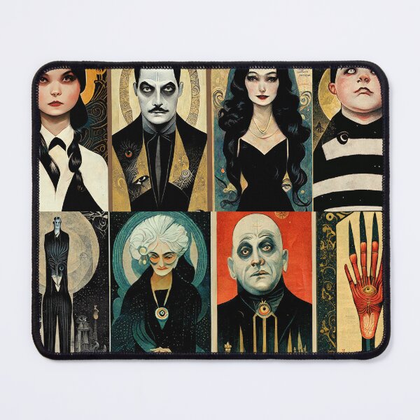 Item preview, Art Deco Addams family  designed and sold by TheHippieViking.