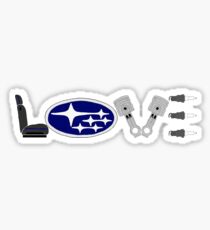 Subie L.O.V.E Sticker