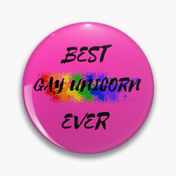 Item preview, Best Gay Unicorn Ever Rainbow Color Splash For Magical Creatures In Pink designed and sold by LuckyKermit.