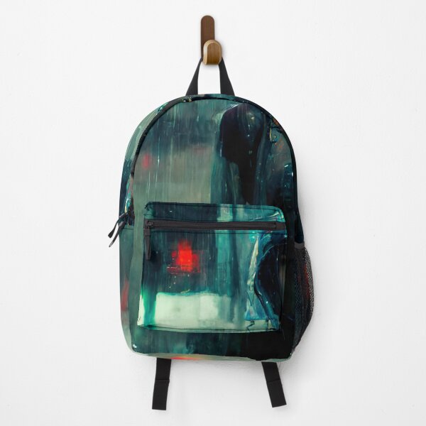 Item preview, Cyberpunk Girl In The Rain designed and sold by CyberStreetArt.