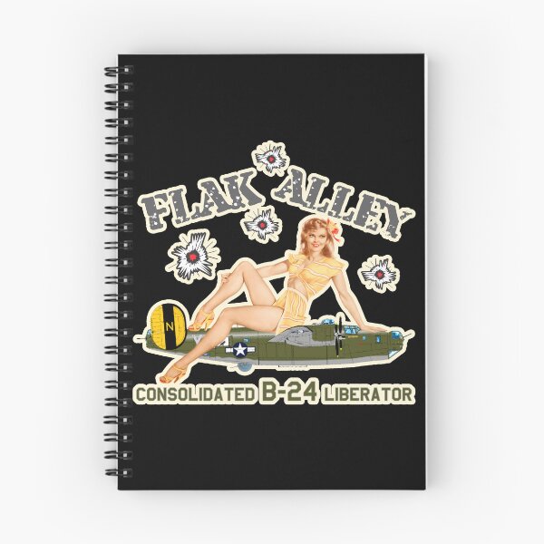 Item preview, Consolidated B-24 Liberator - Noise Art Phrases - Flak Alley - Clean Style designed and sold by pzd501.