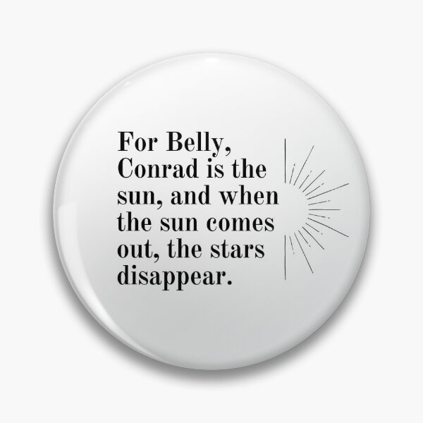 Item preview, For Belly Conrad is the sun designed and sold by skillylilly.