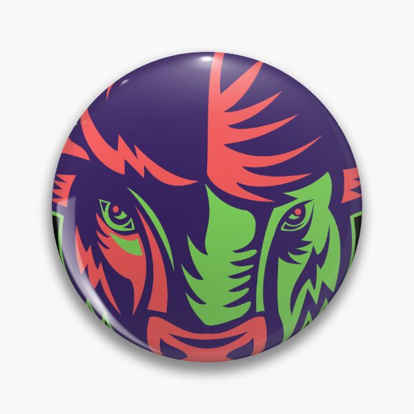 Item preview, My spirit animal is buffalo Sticker designed and sold by Strale25kv.