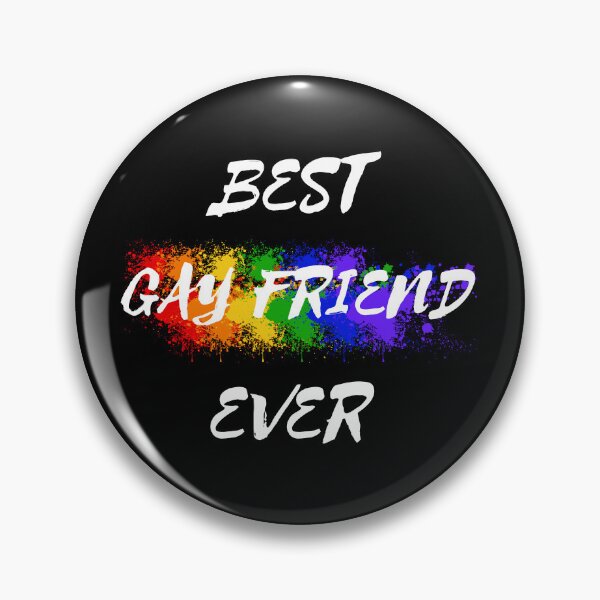Item preview, Best Gay Friend Ever Rainbow Color Splash For Your Bestie In Black designed and sold by LuckyKermit.