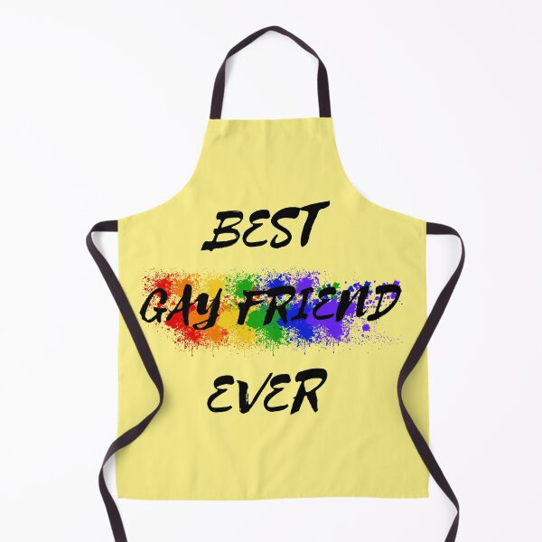 Item preview, Best Gay Friend Ever Rainbow Color Splash For Your Bestie In Yellow designed and sold by LuckyKermit.