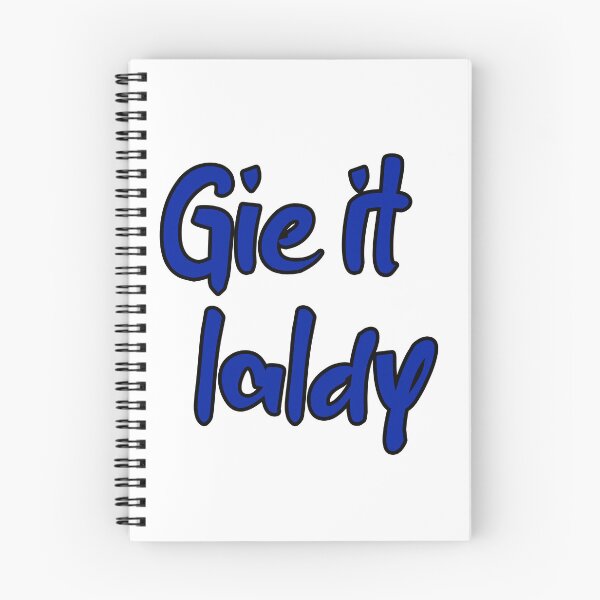 Item preview, Gie it laldy scottish Slang  designed and sold by UniqueDesignHub.