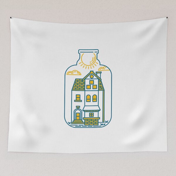 Item preview, House in a bottle designed and sold by DesignByMzackiy.
