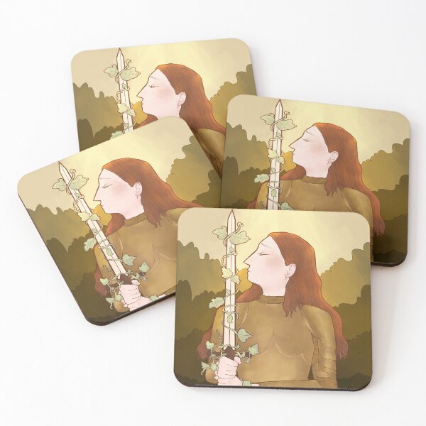 Item preview, Female Knight with Sword designed and sold by charlotteodell.