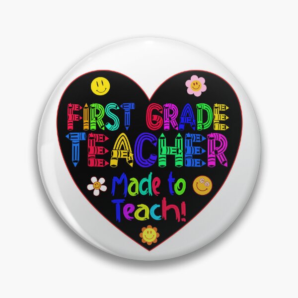 Item preview, First Grade Teacher Made to Teach Born Educator designed and sold by captainpeter.
