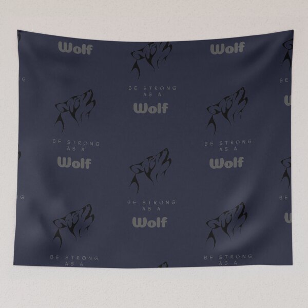 Item preview, Be Strong as a Wolf designed and sold by Glorious-Goods.