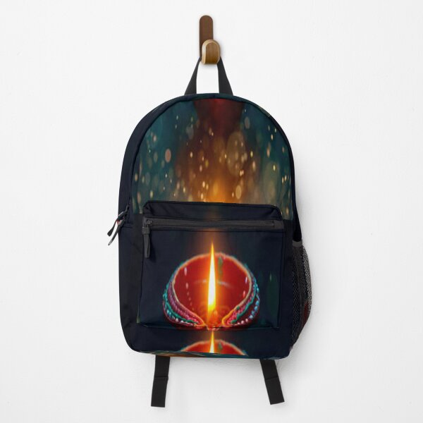 Item preview, Candle with Fire works Colorful Vector Design Graphic on black background54 designed and sold by AnadAA.
