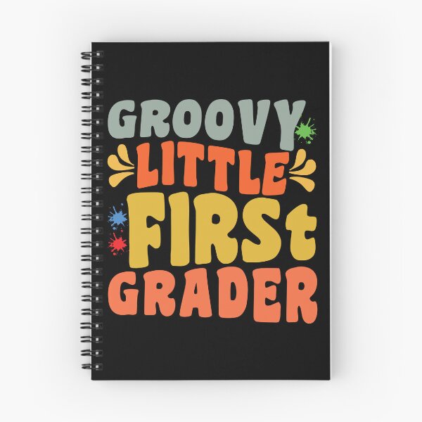 Item preview, Groovy Little First Grader, Funny Back To School ideas designed and sold by Artsy Fun.