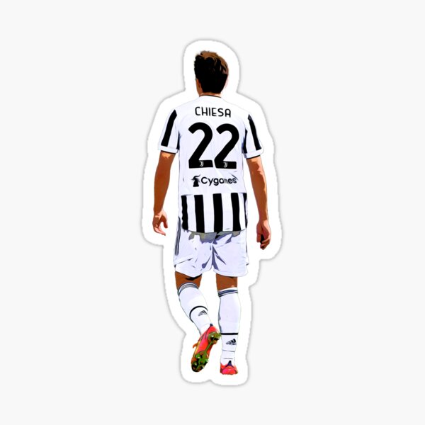 Federico Chiesa football player ART Sticker