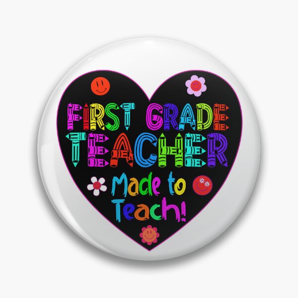 Item preview, First Grade Teacher Made to Teach Born Educator designed and sold by captainpeter.