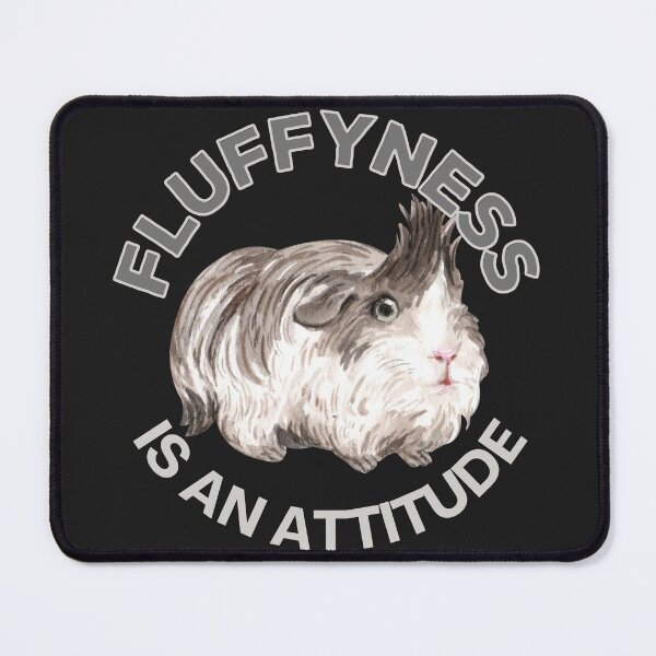 Item preview, Fluffyness is an attitude - Guinea Pigs designed and sold by ankerettich.
