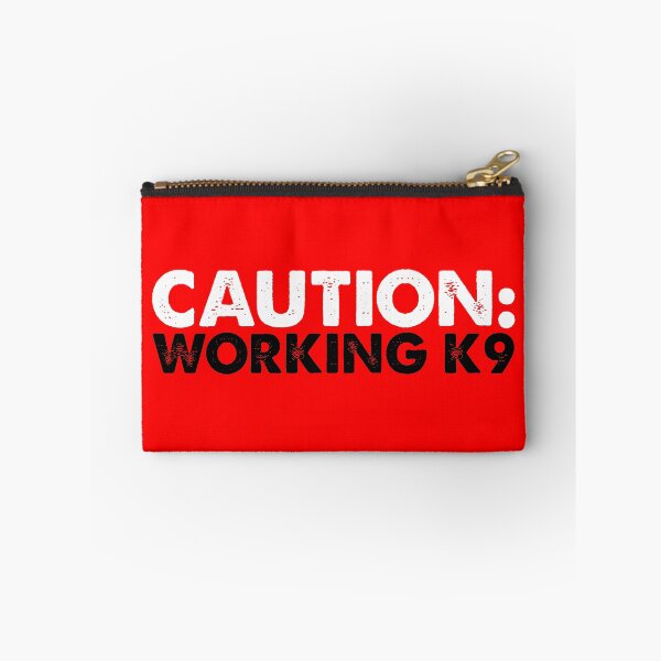 Item preview, CAUTION: WORKING K9 designed and sold by 2woofs-1meow.