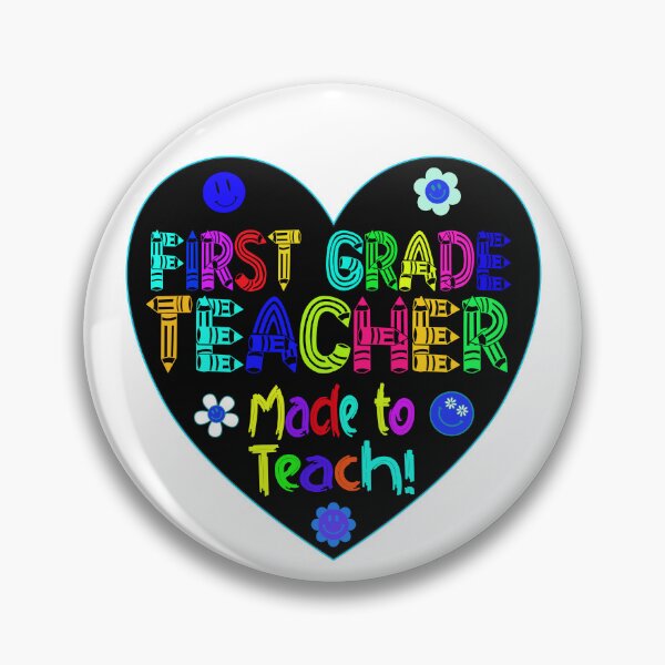 Item preview, First Grade Teacher Made to Teach Born Educator designed and sold by captainpeter.
